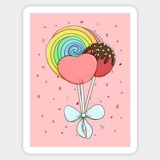 Lollipops Sticker